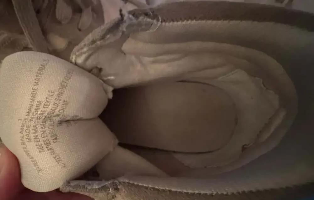 Unbranded Wedge Sneakers Size 7 Beige Suede High Top